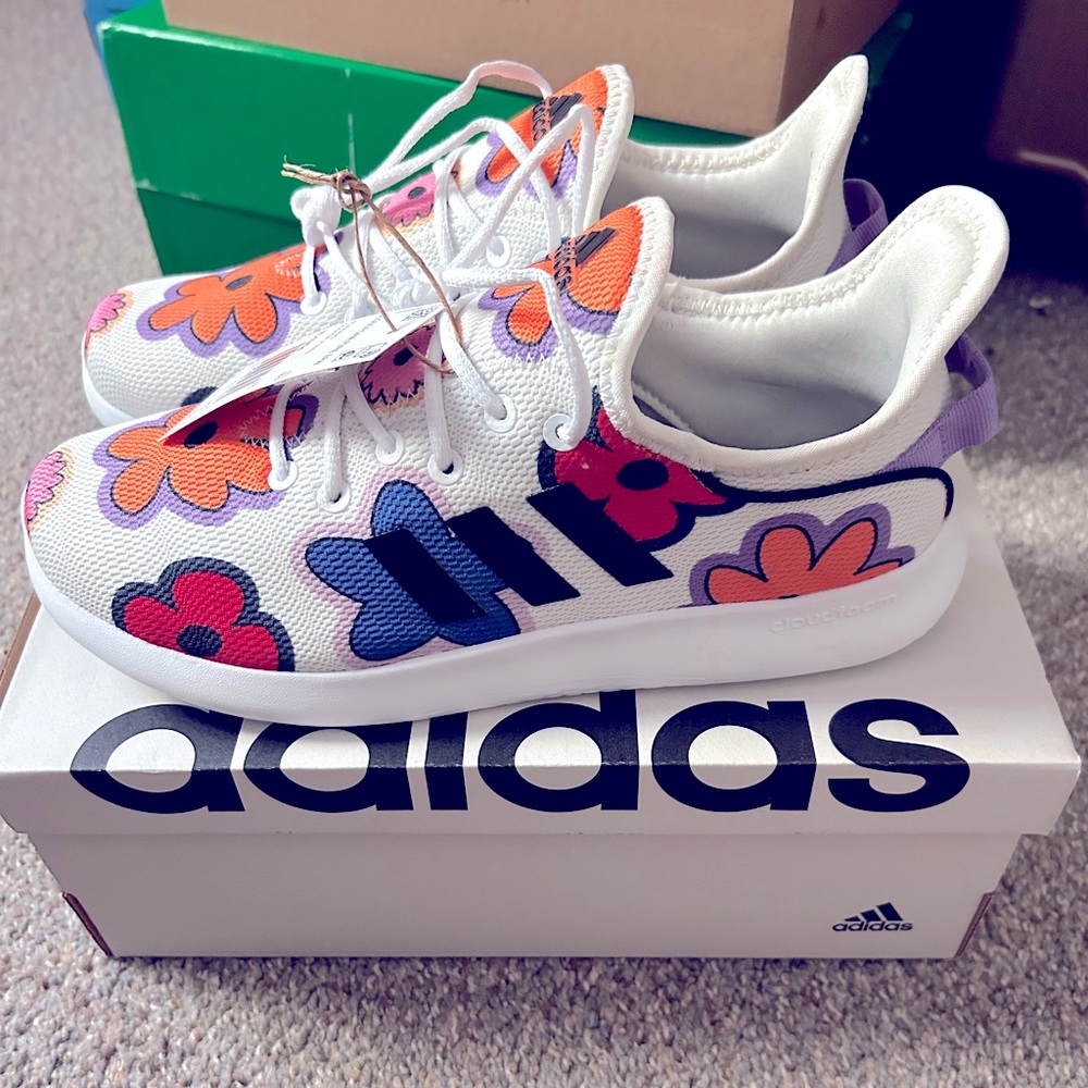 Adidas cloud foam pure SPW K size 6 youth